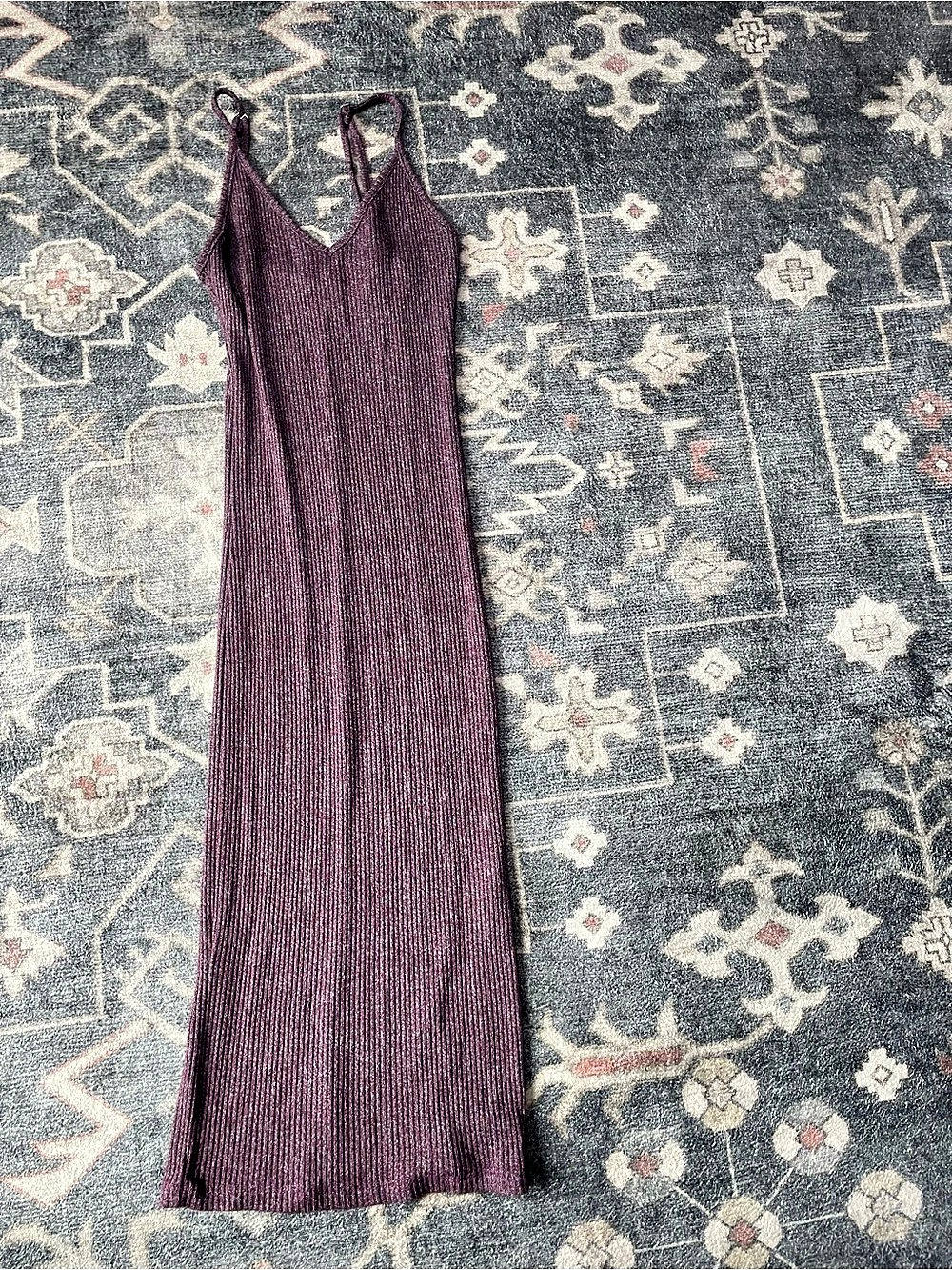 Don’t Ask Why American Eagle Ribbed Maxi Dress